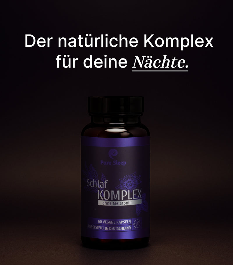 Pure Sleep Schlaf Komplex: Die natürliche Formel für ruhige Nächte