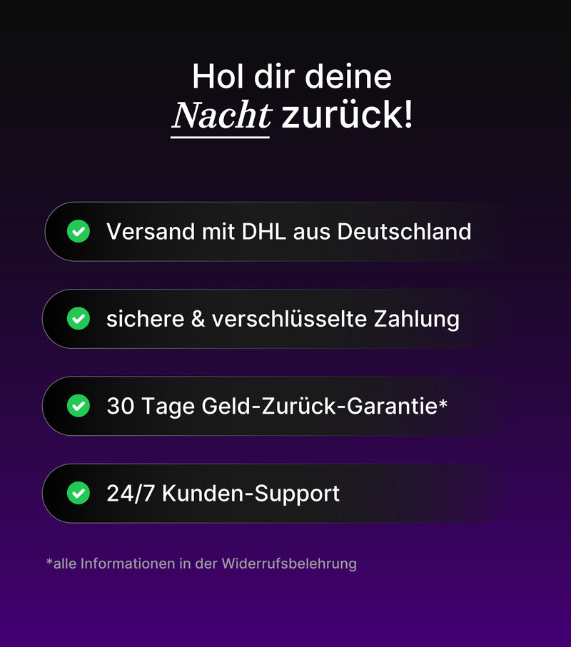 Pure Sleep Schlaf Komplex: Die natürliche Formel für ruhige Nächte